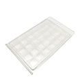 Clear PVC plastic wax melts clamshell packaging blister tray